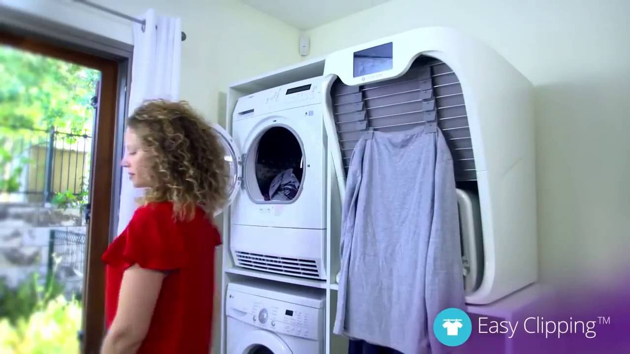 Primeira Máquina Que Lava, Passa e Dobra Suas Roupas - YouTube