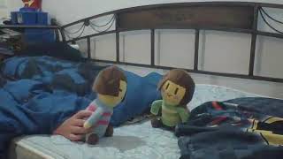 Frisk and Chara miss Spanish lessons