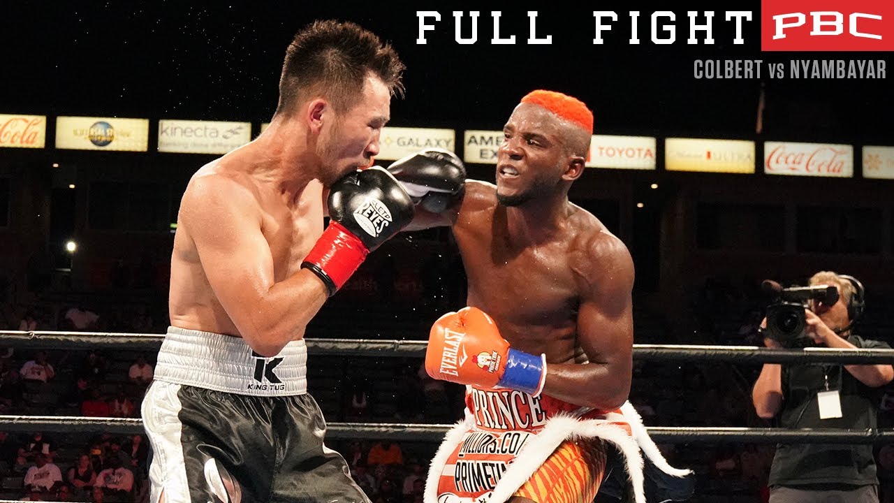 Colbert vs Nyambayar FULL FIGHT July 3, 2021 PBC on Showtime