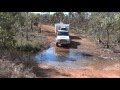 Gibb river road - Landcruiser 76 series towing a Jayco Expanda acroos the Gibb River road