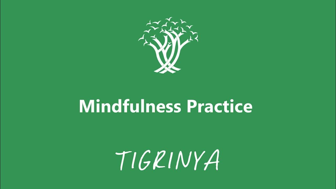 Mindfulness Practice - Tigrinya - YouTube