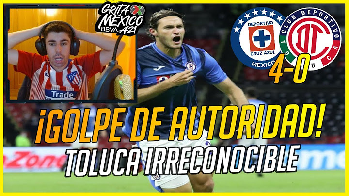 🔴 REACCIONANDO al CRUZ AZUL FC 4-0 TOLUCA | Liga MX Apertura 2021 (Jornada 4) 🏆