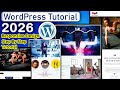 How to Create a Complete WordPress Website with Astra Theme &amp; Elementor | 2026 | Fitness Gym Website