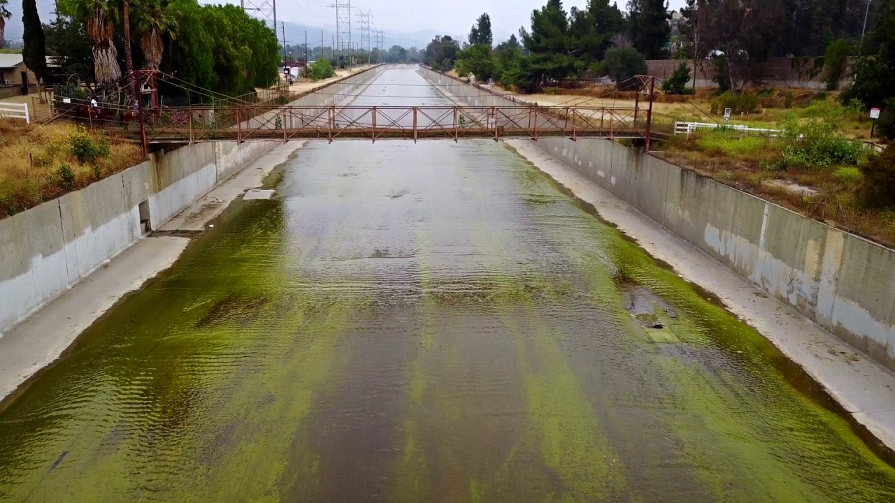 LA River Equestrian Drone Footage