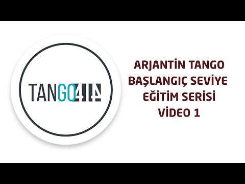 Arjantin Tango Dansı Başlangıç Seviye Ders 1 #tangokursu