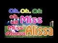 Eagles Of Death Metal - Miss Alissa Lyrics video