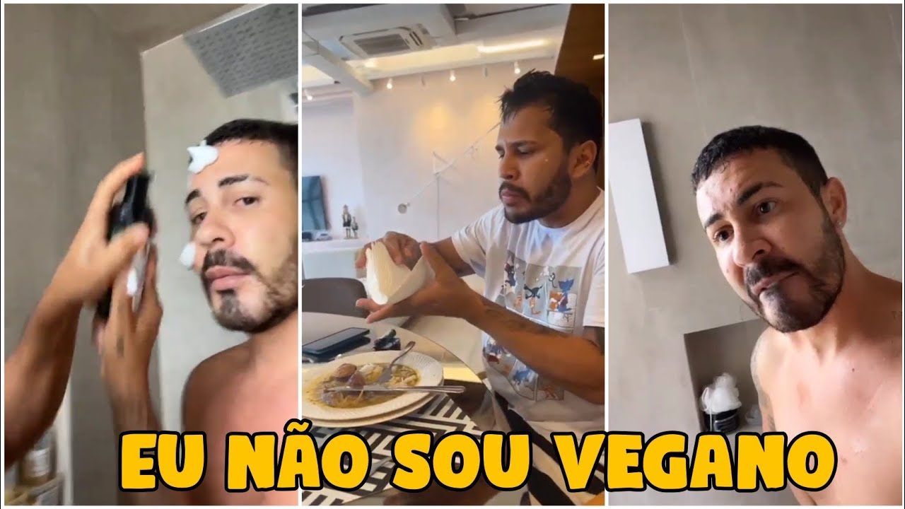 Carlinhos Maia se irrita com produtos vegano de Lucas