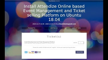 I will do Attendize installation || An open-source ticket selling and event management platform