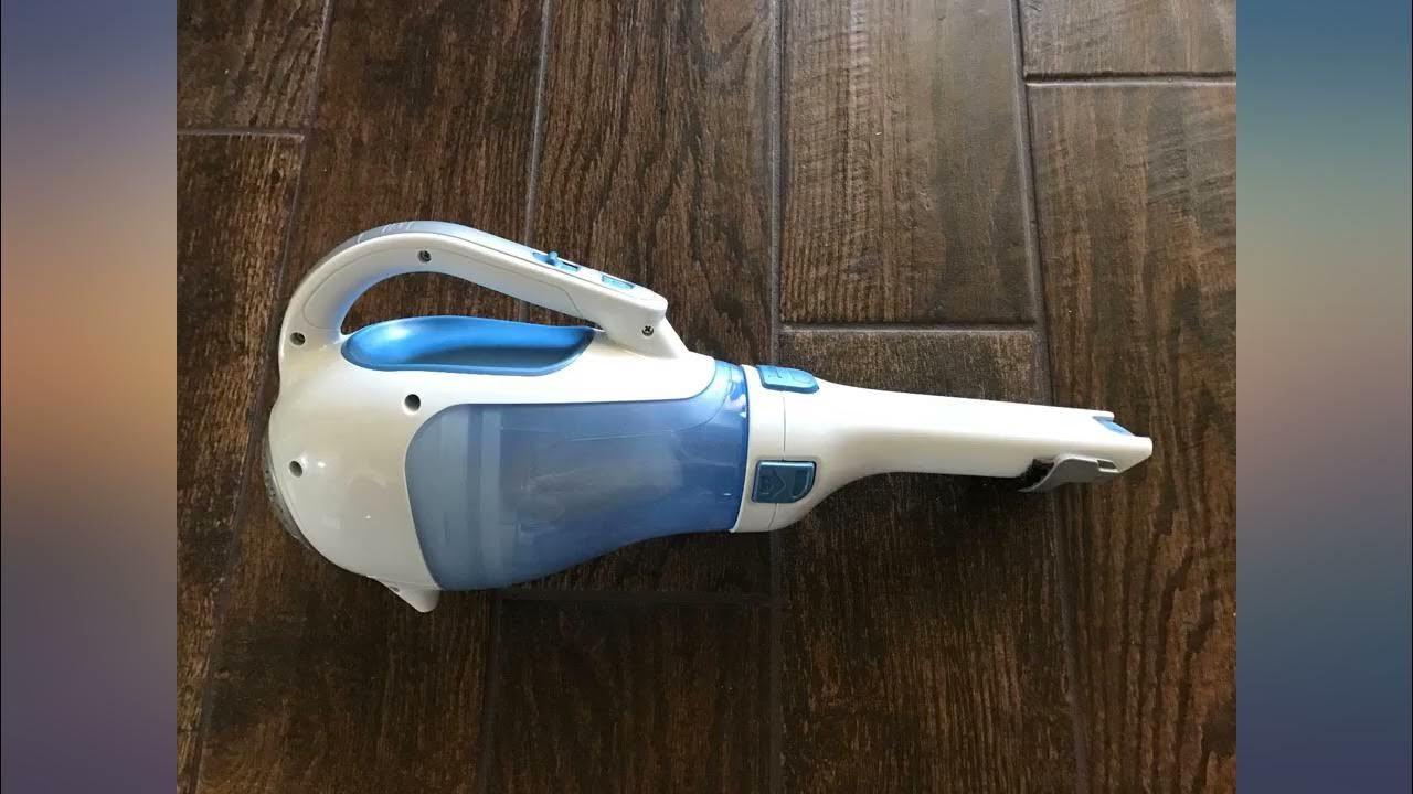 Black & Decker Dustbuster Cordless Lithium Hand Vacuum Magic Blue Review 