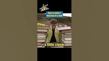 How to Build a Doorway in a Wall | Science Max #shorts