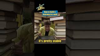 How to Build a Doorway in a Wall | Science Max #shorts