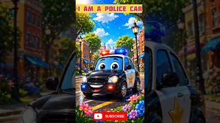 Police Car Song 🚓 | Kids Songs | Nursery Rhymes | Baby Songs #shorts