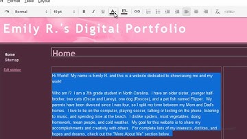 How to Insert Text and Images in Google Sites - Video #4 of the MCT Digital Portfolio Series