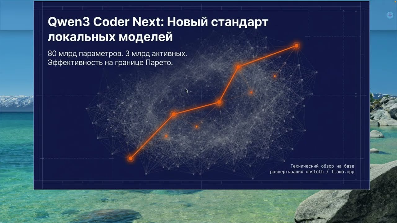 Qwen3-Coder-Next локально: установка, настройка и бенчмарки