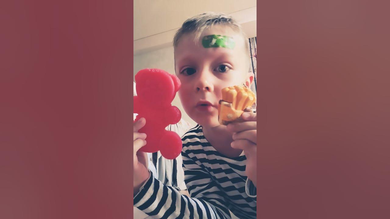 желейный Мишка Валерка картошка и я - YouTube