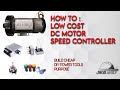 SPEED CONTROLLER FOR DC MOTOR ex-treadmill