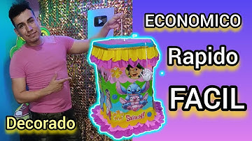 Como DECORAR una PIÑATA GIRATORIA❤️‼️‼️