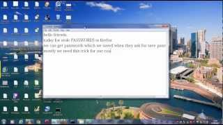 How To Stole Password In Mozilla Firefox By pRiNcE hAcKeR