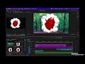 Photoshop cartoon drawn with layers, export as PNG, Import to Premiere Pro