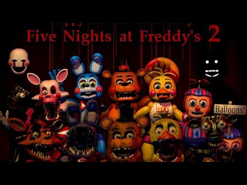 All Of The Animatronics from FNAF 2 and behind😁❤