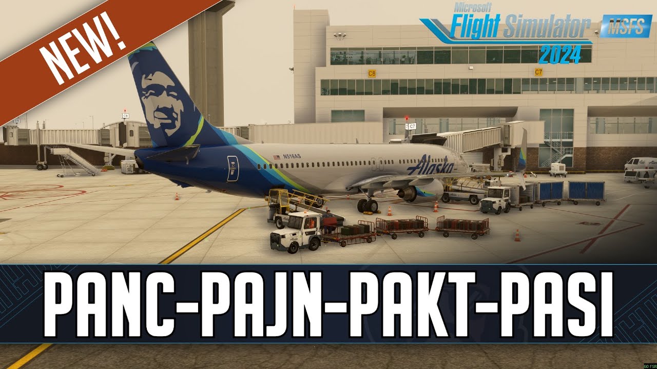 PMDG 737-800 + Boris Sound Pack for MSFS2024 | Alaska Milk Run | VATSIM