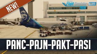 PMDG 737-800 + Boris Sound Pack for MSFS2024 | Alaska Milk Run | VATSIM