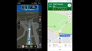 Google Maps vs TomTom - Features and Test Drive