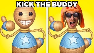 KICK THE BUDDY Voice in Real Life 🤪