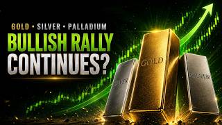 GOLD, SILVER, PALLADIUM | DAILY ANALYSIS : HIGHER PRICES CONTINUES TARGETS & KEY LEVELS