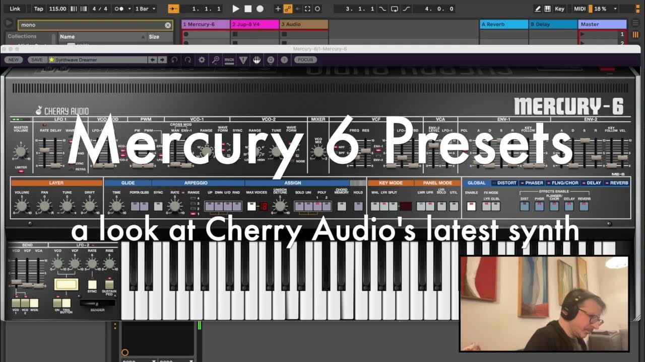 Cherry Audio Mercury6 Presets Demo YouTube