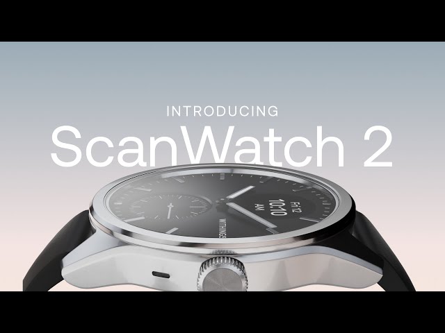 Withings Scanwatch Horizon 7 Smartwatch Silver