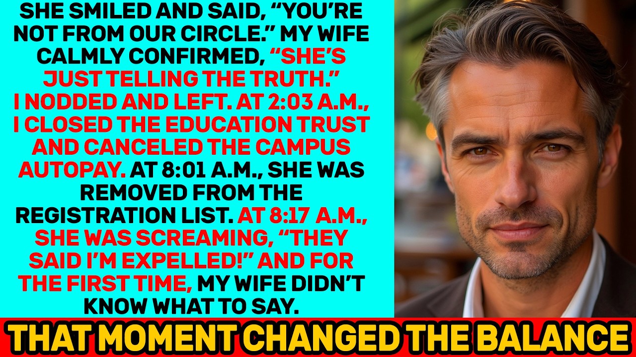 She Said “You’re Not From Our Circle.” By 8:17 A.M., She Was Removed