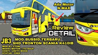 Mod Bussid Terbaru JB3 SHD Tronton Scania K410iB | MOD BUSSID TERBARU | By. Unity Mods