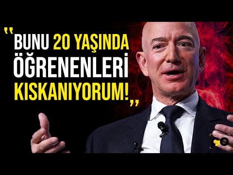 HAYATININ SONRAKİ 50 YILI İÇİN 5 DAKİKA! - Jeff Bezos'tan Gençlere Tavsiyeler (Geç Olmadan İzleyin)