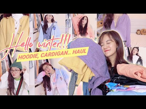 UNBOX quần áo THU ĐÔNG: dưới 200k, 300k, 500k |Mix đồ với Hoodie, Sweater, Cardigan... ?