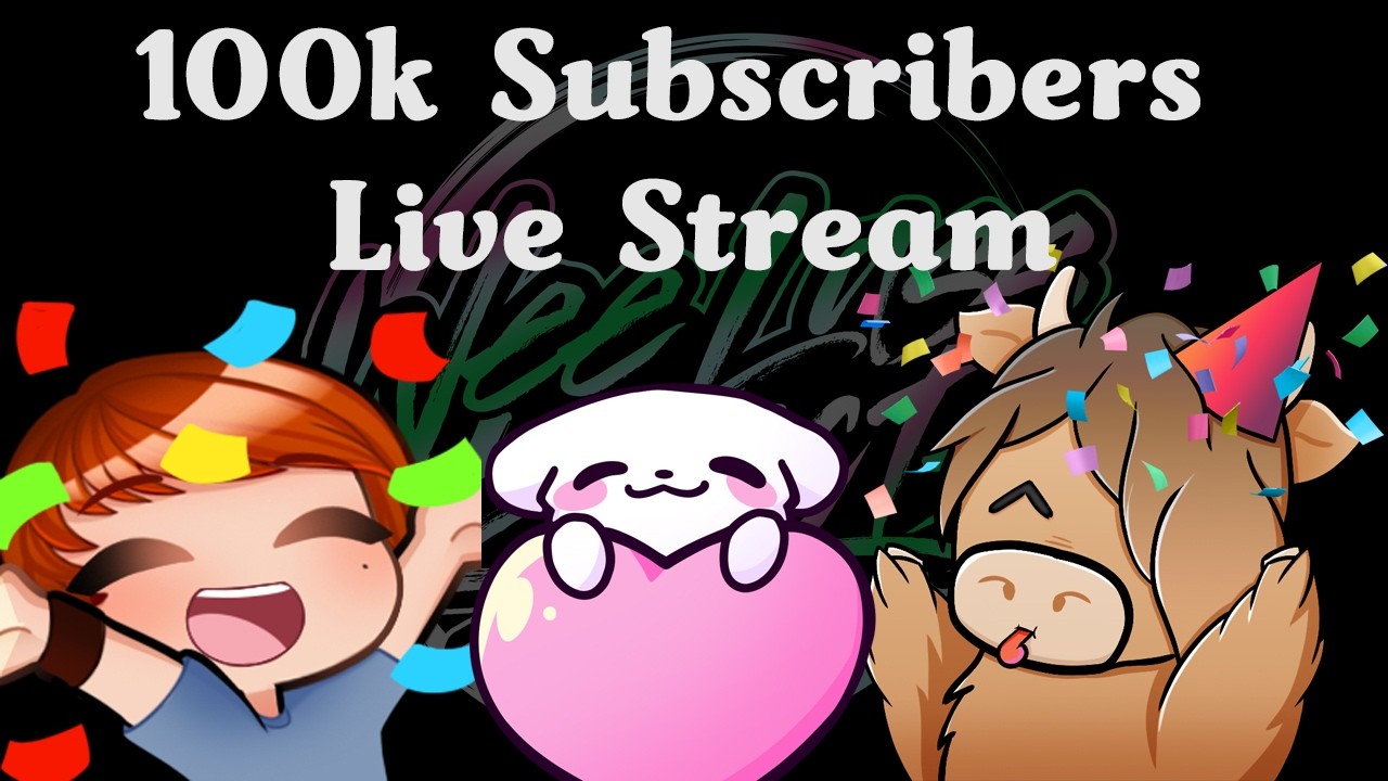 100k Subscriber Live Stream & Unboxing