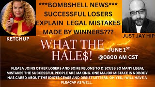 ONE FLEA AND SOME FELONS GET TOGETHER TO DISCUSS THE LAW!!! @WhatTheHale$