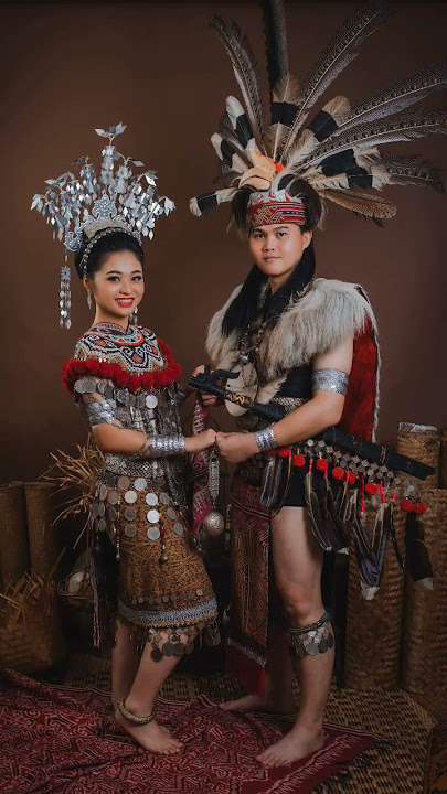 Iban Traditional Costume 🦅