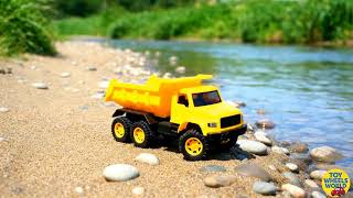 Jcb 5Dx Truck & Tractor Construction Toys For Kids Fun Learning & Unboxing Video