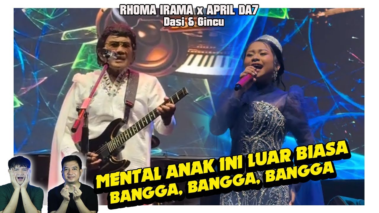 Membanggakan !! April duet bareng Raja Dangdut Rhoma Irama. Dasi & Gincu. KEREN !!
