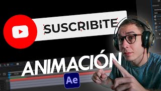 ANIMANDO en AFTER EFFECTS botones de suscribirse para YOUTUBE | Green screen