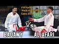 YOUSSEF BADAWI Vs MOHAMMAD ALJAFARI Full Fight 84kg Semifinal Cairo 2025 Wkf 