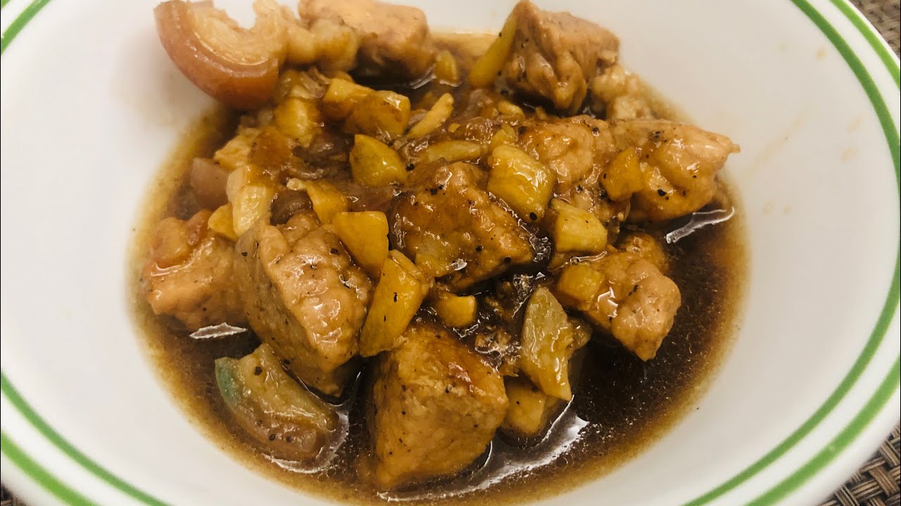 Easy Pork with Oyster Sauce recipe! 👌🏼😋 (Pork Recipe) YouTube