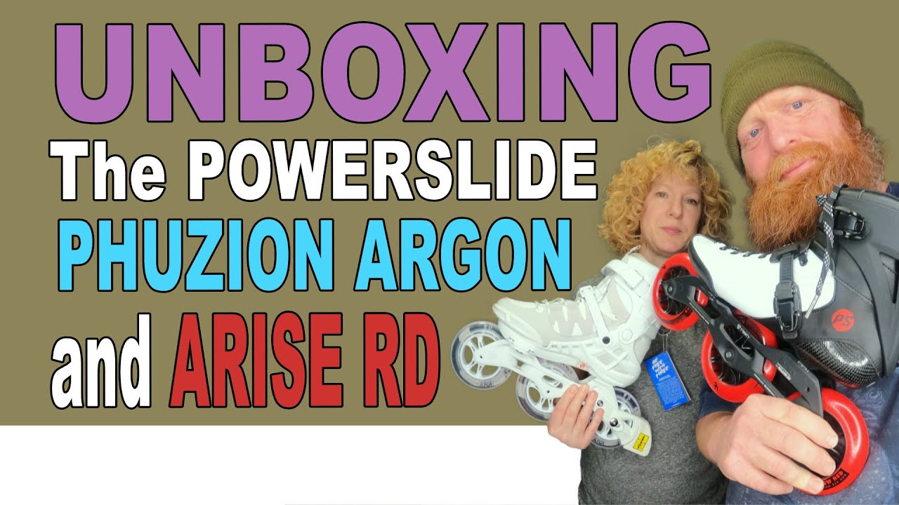 Unboxing Powerslide Phuzion Argon Cloud and Powerslide Arise RD Inline Skates