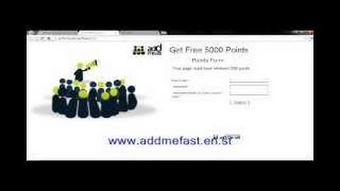 Addmefast Bot free Points