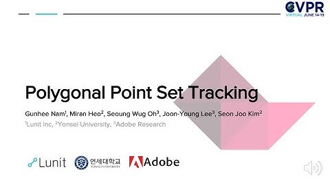 [CVPR2021] Polygonal Point Set Tracking