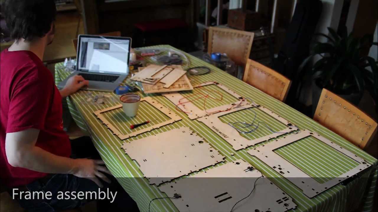 Ultimaker assembly timelapse - YouTube