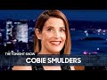 Cobie smulders broke her elbow trying to copy alicia silverstone  the tonight show