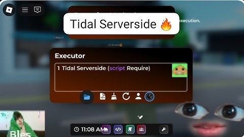 Tidal Serverside Executor Mobile (Lamentablemente Es un Script Require) 🔥😔