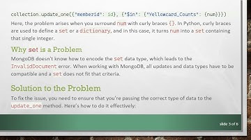 Solving the InvalidDocument Error in Your Discord Bot with discord.py and pymongo